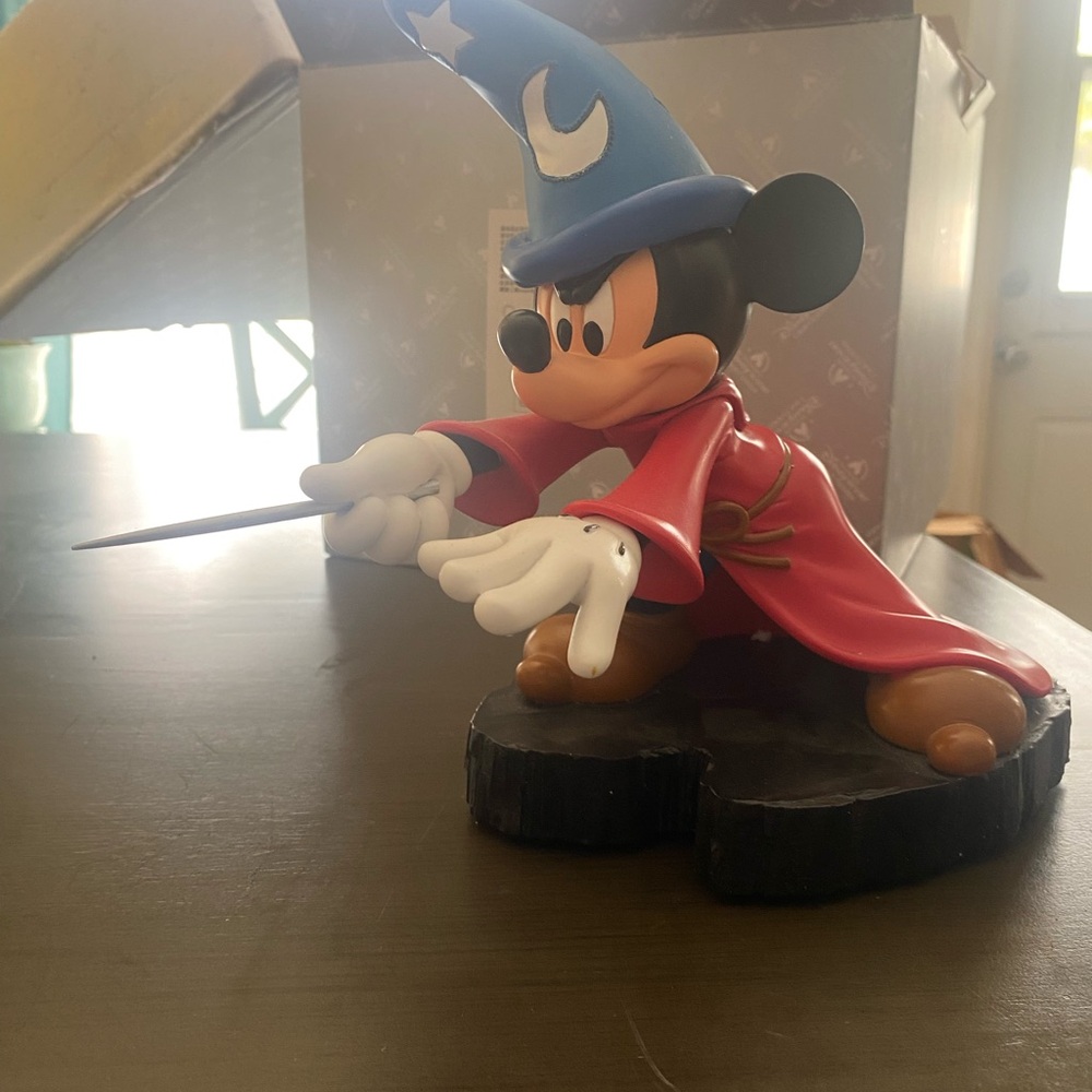 Disney Sorcerer Mickey in Red and Blue